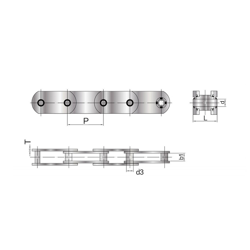 Metallurgical Water slot lánc
